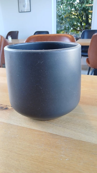 Puglia Pot 16cm Anthracite