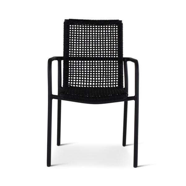 Simon armchair black