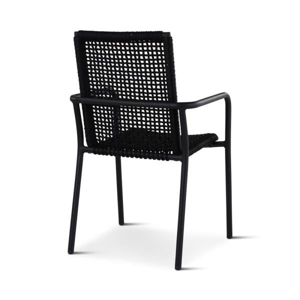 Simon armchair black
